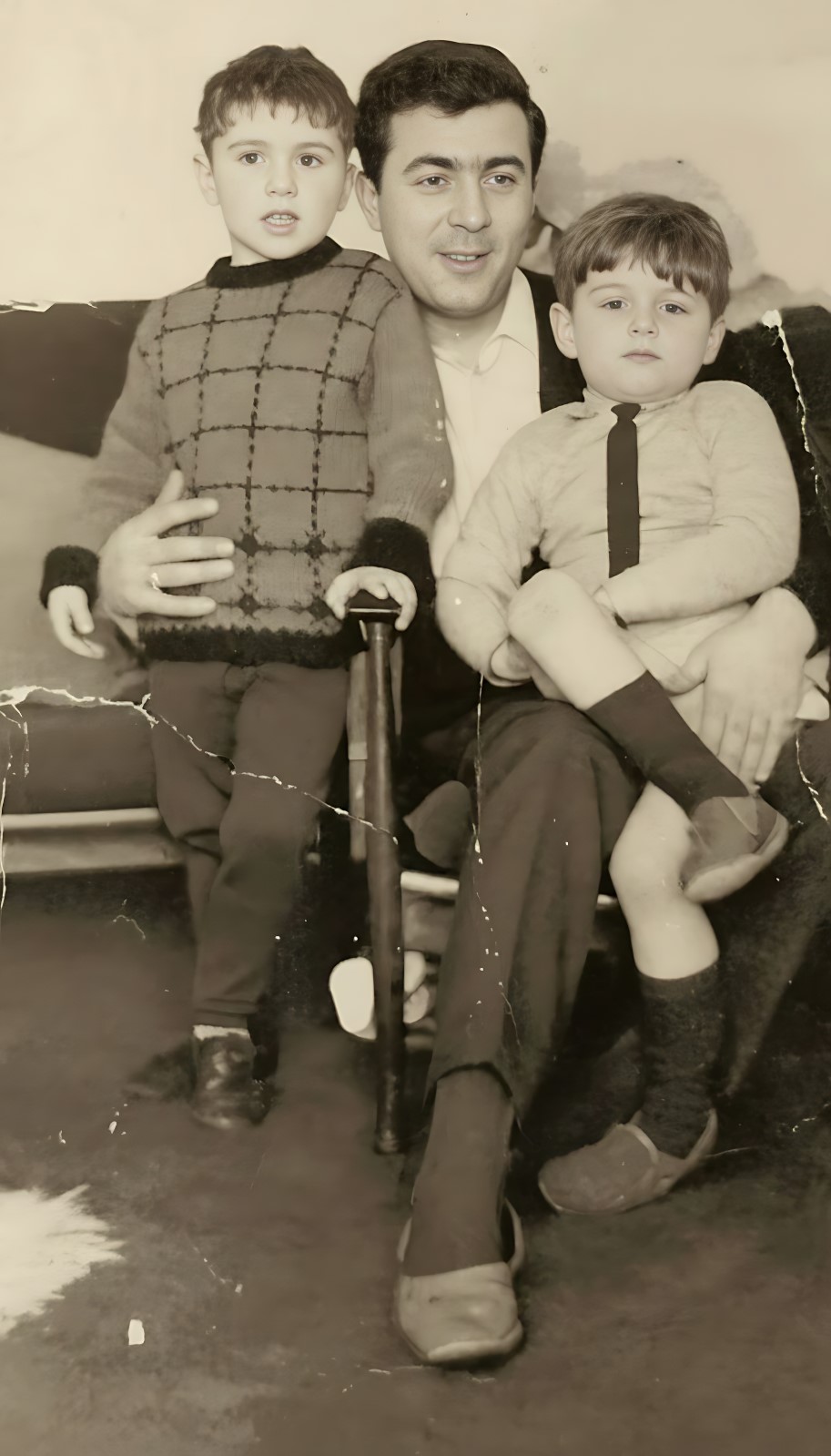 Andros and George Michael — childhood